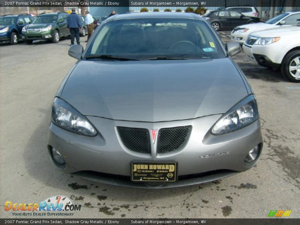 2007 Pontiac Grand Prix Sedan Shadow Gray Metallic / Ebony Photo #2