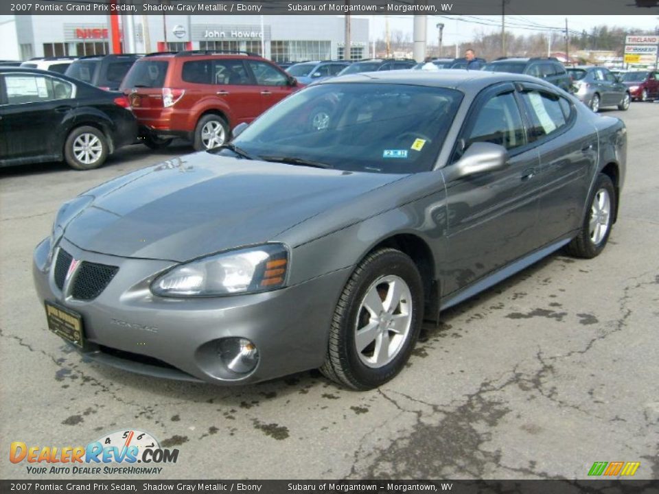 2007 Pontiac Grand Prix Sedan Shadow Gray Metallic / Ebony Photo #3