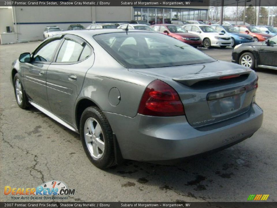 2007 Pontiac Grand Prix Sedan Shadow Gray Metallic / Ebony Photo #4