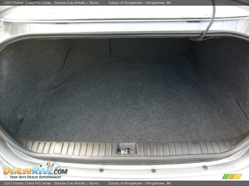 2007 Pontiac Grand Prix Sedan Shadow Gray Metallic / Ebony Photo #14