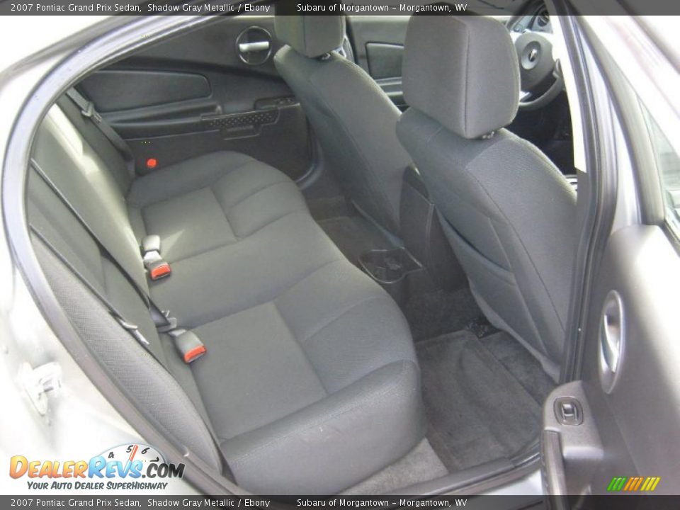 2007 Pontiac Grand Prix Sedan Shadow Gray Metallic / Ebony Photo #15