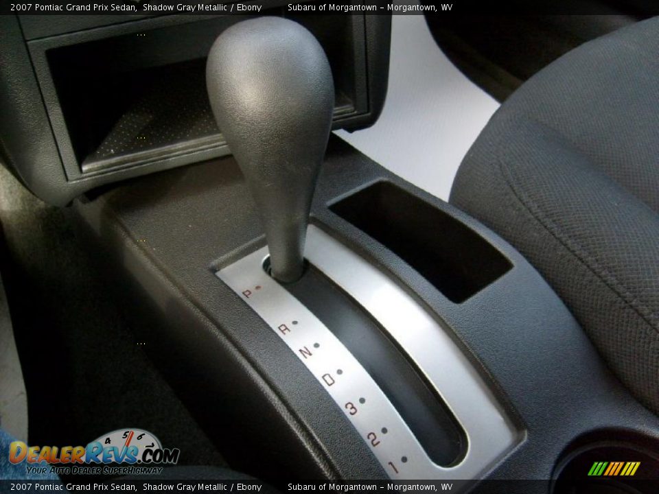 2007 Pontiac Grand Prix Sedan Shadow Gray Metallic / Ebony Photo #18
