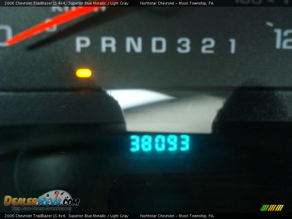 2006 Chevrolet TrailBlazer LS 4x4 Superior Blue Metallic / Light Gray Photo #20