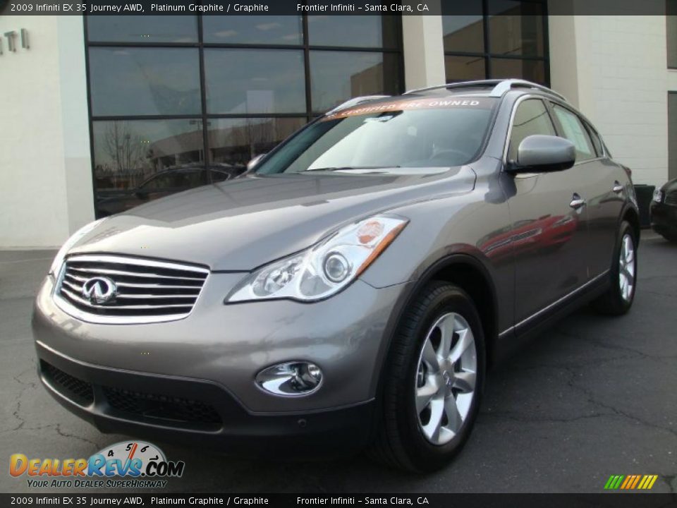 2009 Infiniti EX 35 Journey AWD Platinum Graphite / Graphite Photo #1