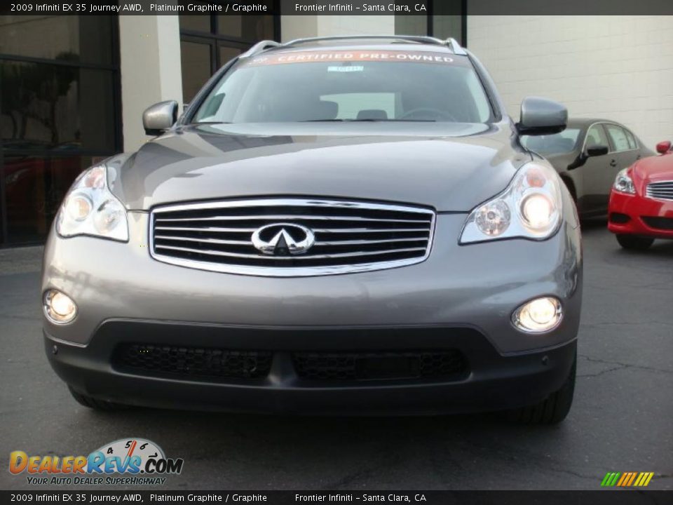 2009 Infiniti EX 35 Journey AWD Platinum Graphite / Graphite Photo #2