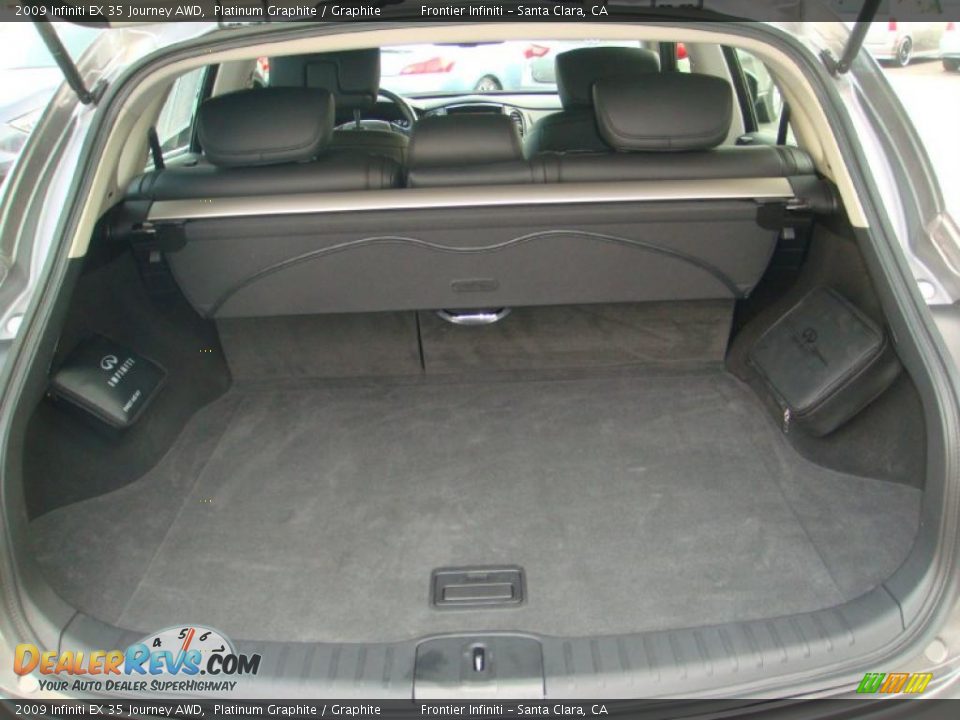 2009 Infiniti EX 35 Journey AWD Platinum Graphite / Graphite Photo #10
