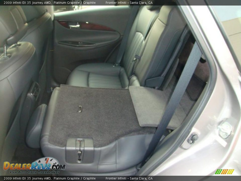 2009 Infiniti EX 35 Journey AWD Platinum Graphite / Graphite Photo #13