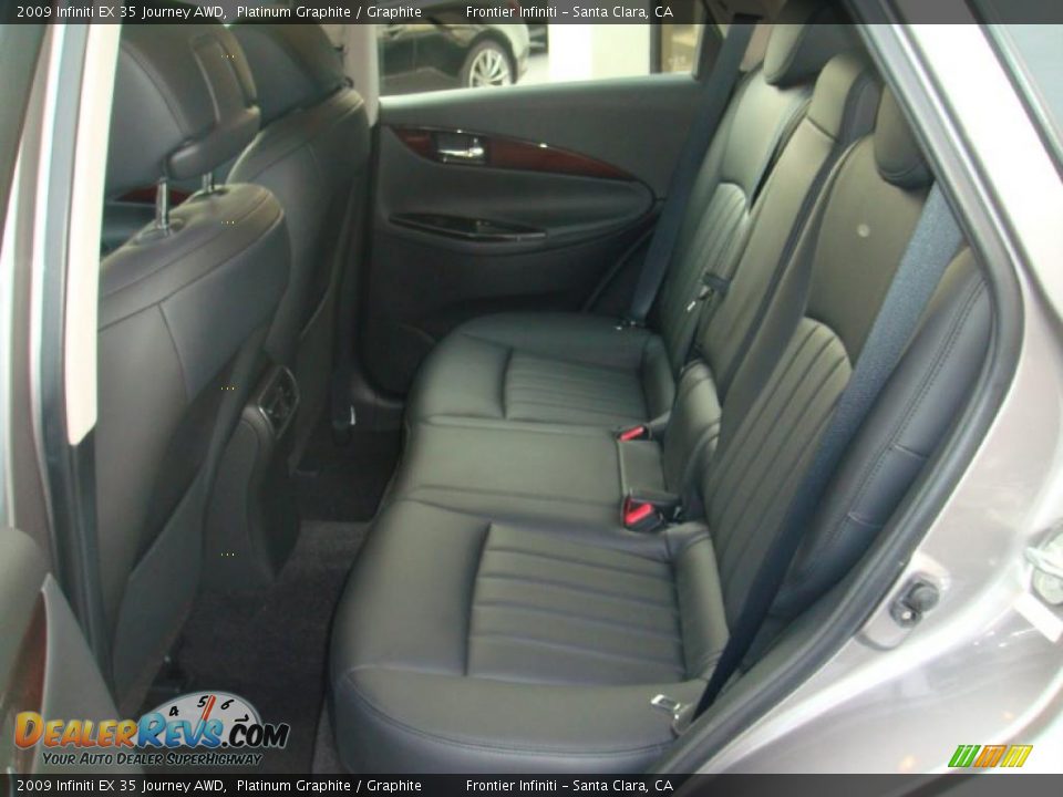 2009 Infiniti EX 35 Journey AWD Platinum Graphite / Graphite Photo #14