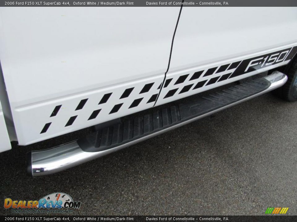 2006 Ford F150 XLT SuperCab 4x4 Oxford White / Medium/Dark Flint Photo #5