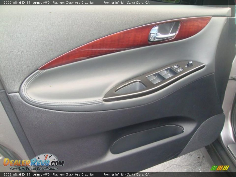 2009 Infiniti EX 35 Journey AWD Platinum Graphite / Graphite Photo #16