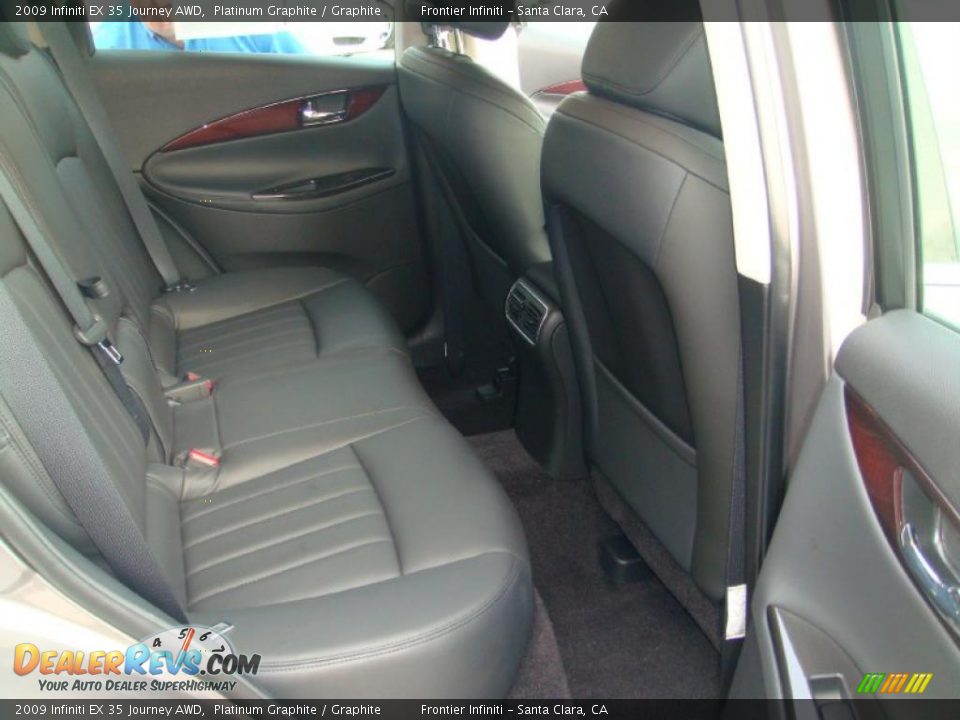 2009 Infiniti EX 35 Journey AWD Platinum Graphite / Graphite Photo #17
