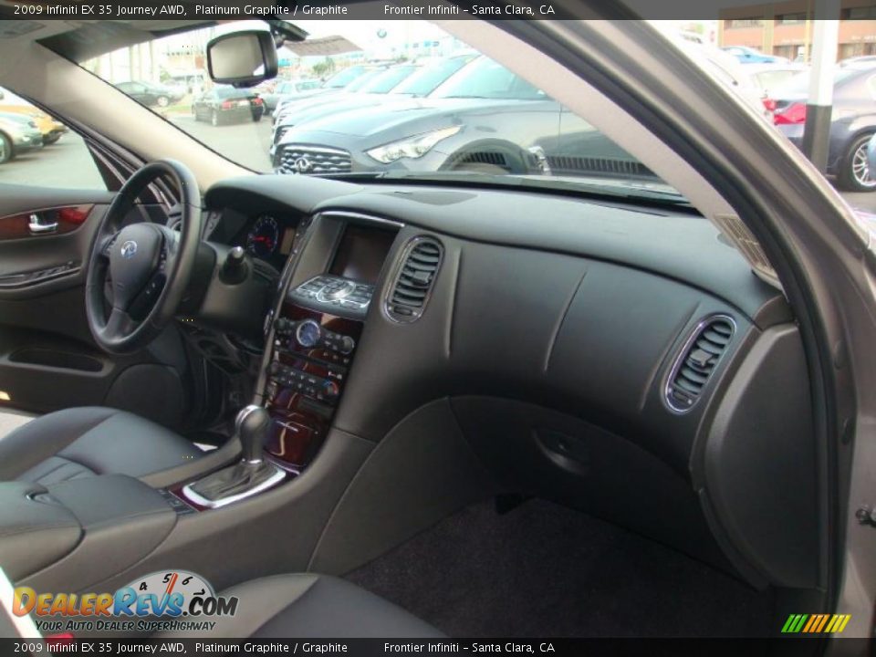 2009 Infiniti EX 35 Journey AWD Platinum Graphite / Graphite Photo #19