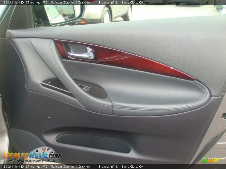 2009 Infiniti EX 35 Journey AWD Platinum Graphite / Graphite Photo #21