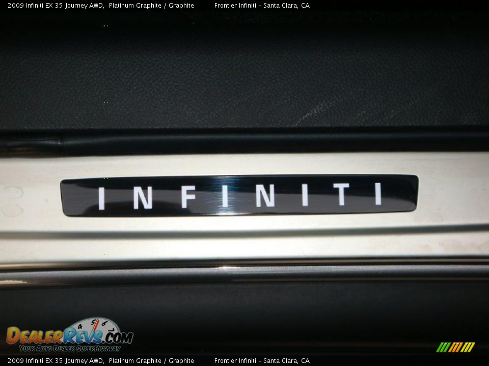 2009 Infiniti EX 35 Journey AWD Platinum Graphite / Graphite Photo #22