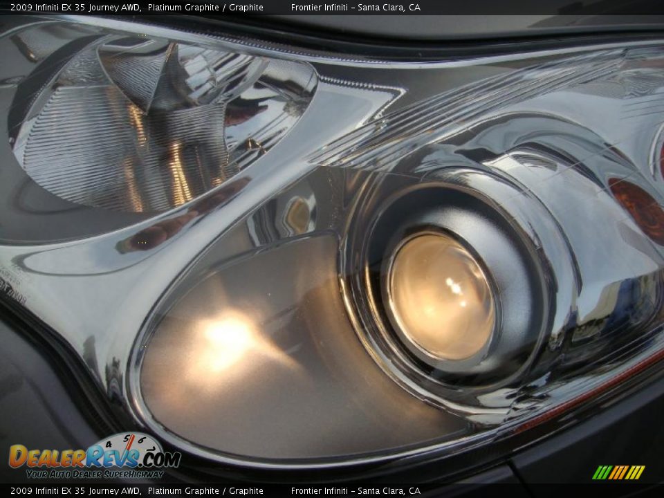 2009 Infiniti EX 35 Journey AWD Platinum Graphite / Graphite Photo #23