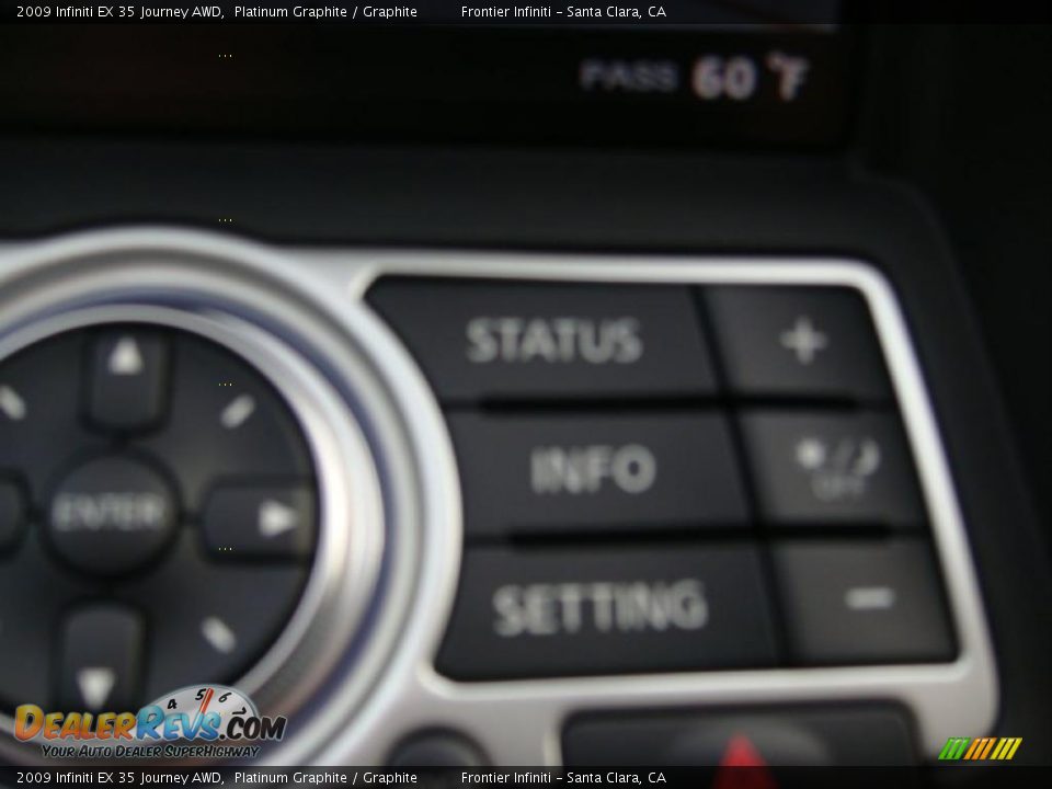 2009 Infiniti EX 35 Journey AWD Platinum Graphite / Graphite Photo #29