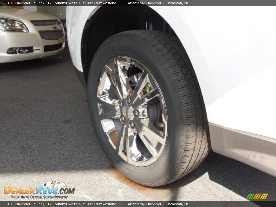 2010 Chevrolet Equinox LTZ Summit White / Jet Black/Brownstone Photo #8