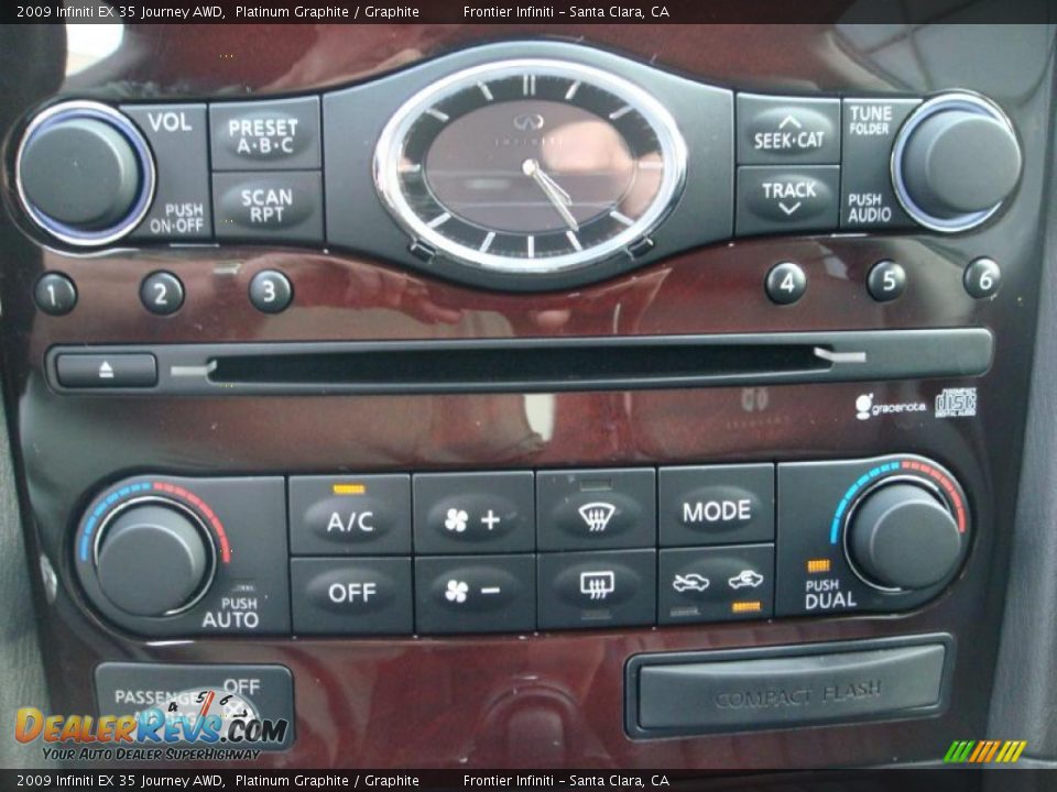 2009 Infiniti EX 35 Journey AWD Platinum Graphite / Graphite Photo #36