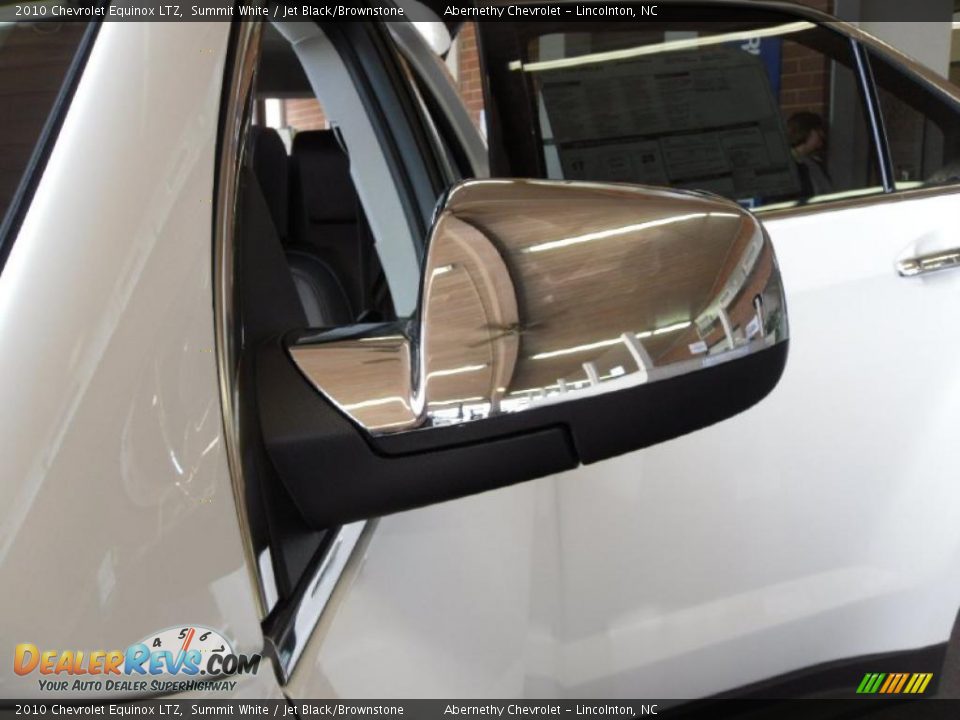 2010 Chevrolet Equinox LTZ Summit White / Jet Black/Brownstone Photo #12