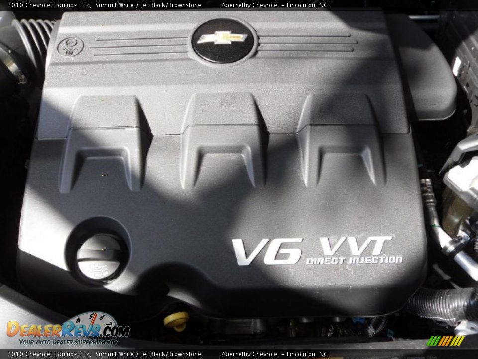 2010 Chevrolet Equinox LTZ Summit White / Jet Black/Brownstone Photo #14