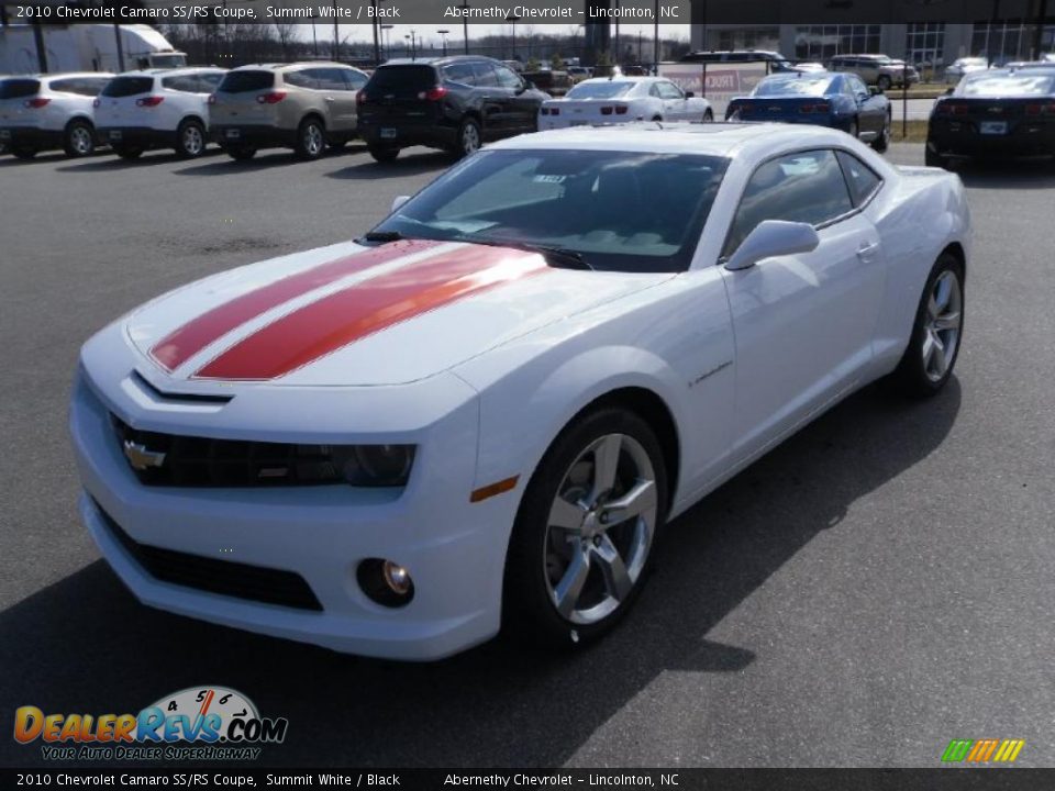 2010 Chevrolet Camaro SS/RS Coupe Summit White / Black Photo #1