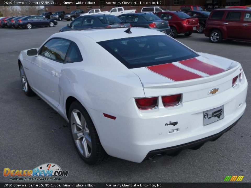 2010 Chevrolet Camaro SS/RS Coupe Summit White / Black Photo #2