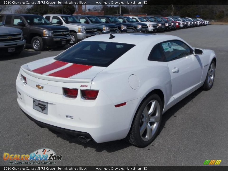 2010 Chevrolet Camaro SS/RS Coupe Summit White / Black Photo #4