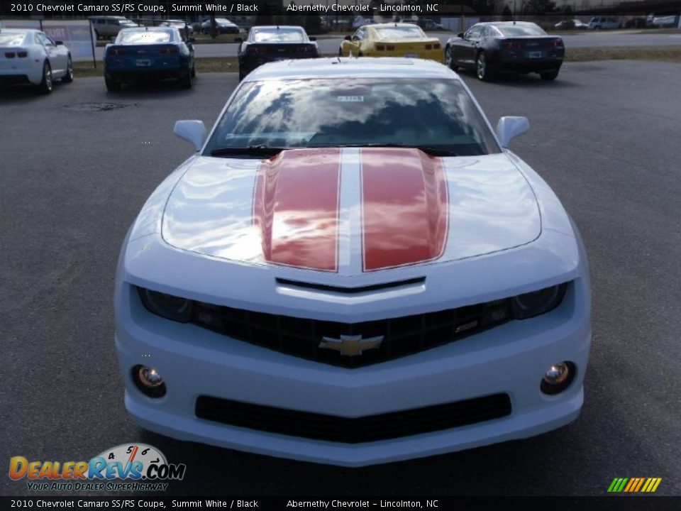 2010 Chevrolet Camaro SS/RS Coupe Summit White / Black Photo #6