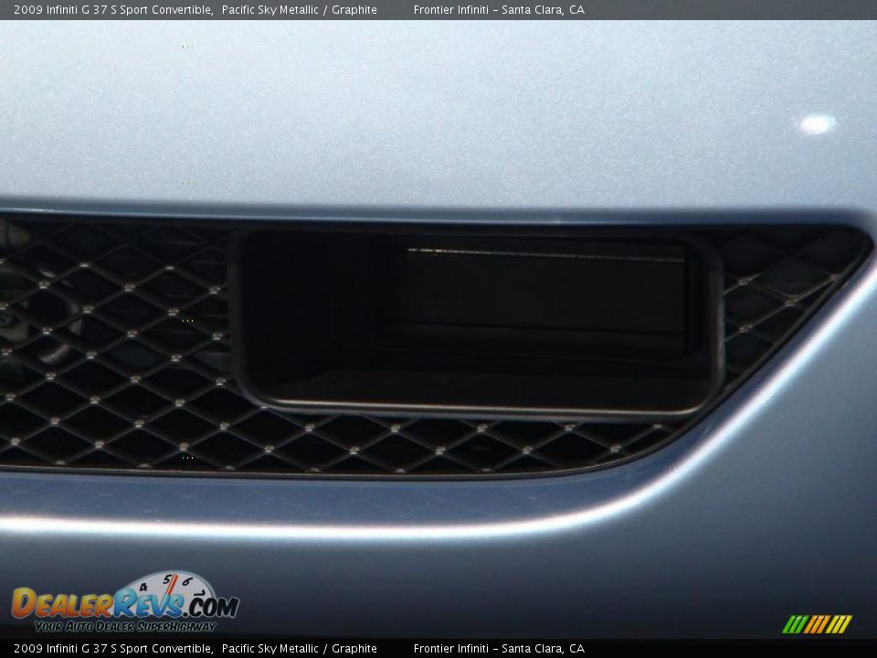 2009 Infiniti G 37 S Sport Convertible Pacific Sky Metallic / Graphite Photo #2