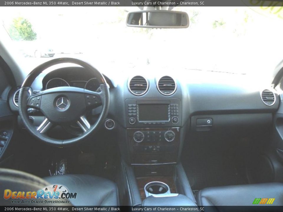 2006 Mercedes-Benz ML 350 4Matic Desert Silver Metallic / Black Photo #4