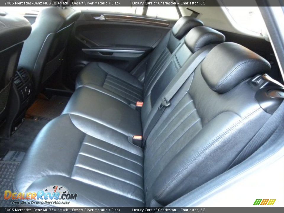 2006 Mercedes-Benz ML 350 4Matic Desert Silver Metallic / Black Photo #8