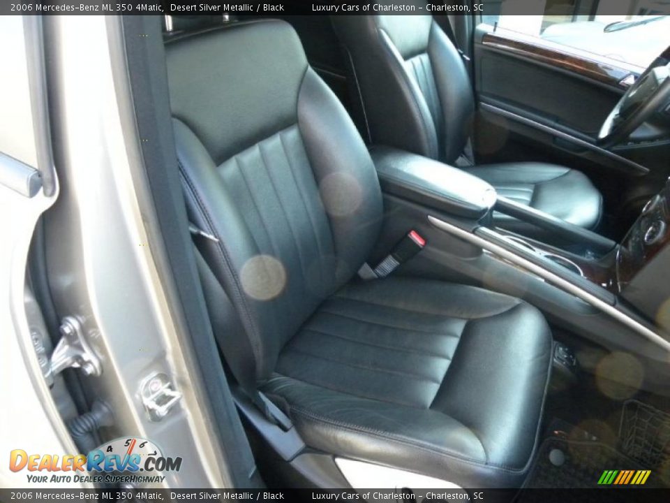 2006 Mercedes-Benz ML 350 4Matic Desert Silver Metallic / Black Photo #10