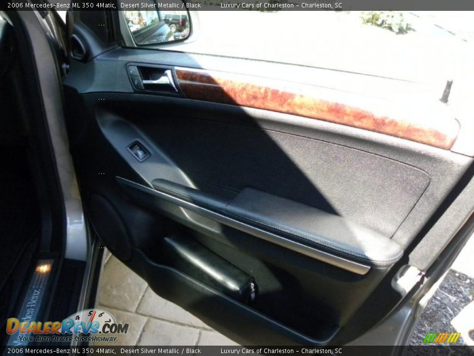 2006 Mercedes-Benz ML 350 4Matic Desert Silver Metallic / Black Photo #11