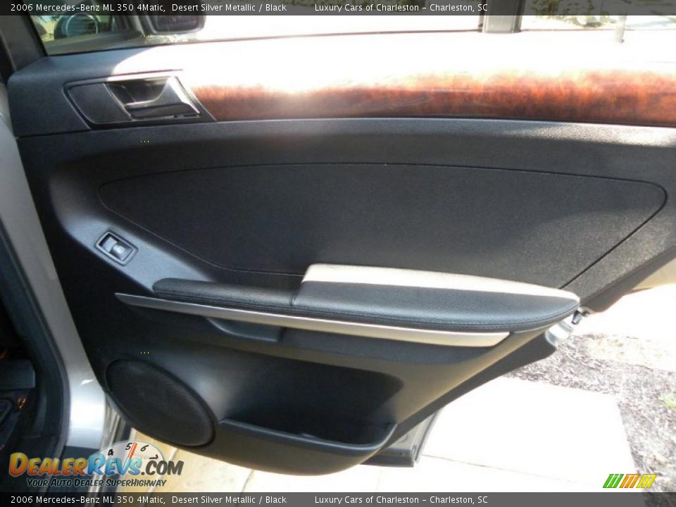 2006 Mercedes-Benz ML 350 4Matic Desert Silver Metallic / Black Photo #13