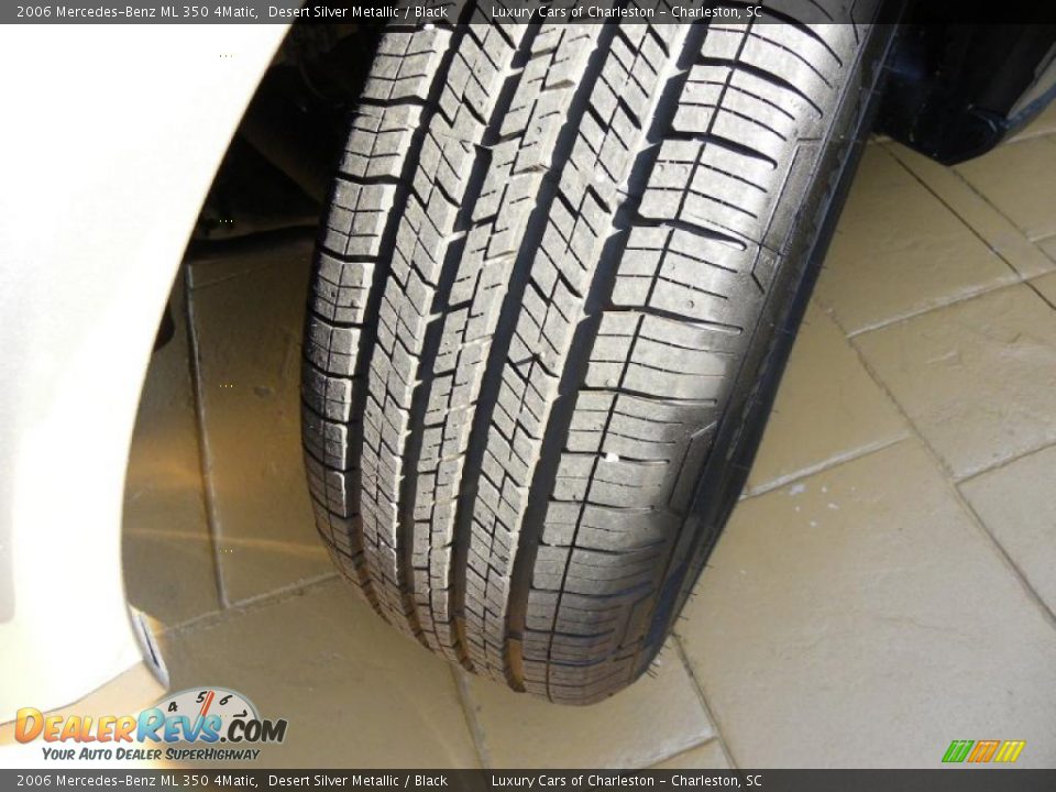 2006 Mercedes-Benz ML 350 4Matic Desert Silver Metallic / Black Photo #18