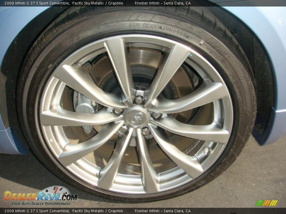 2009 Infiniti G 37 S Sport Convertible Wheel Photo #23