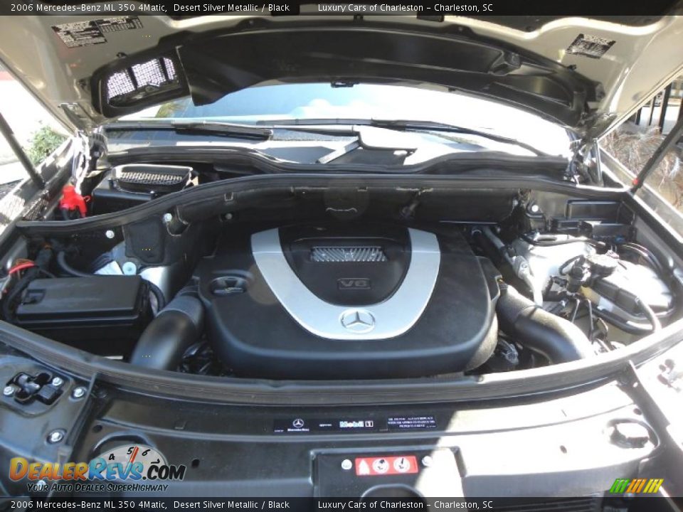2006 Mercedes-Benz ML 350 4Matic Desert Silver Metallic / Black Photo #19