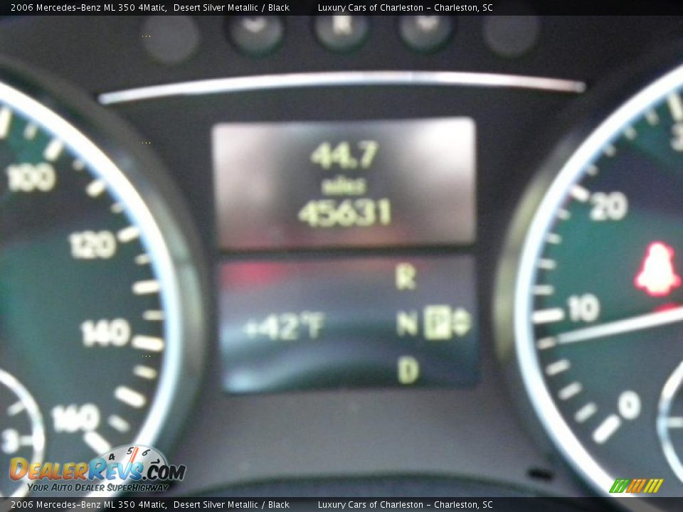 2006 Mercedes-Benz ML 350 4Matic Desert Silver Metallic / Black Photo #22