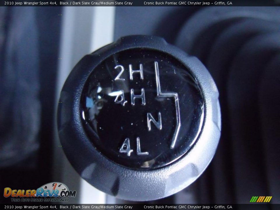2010 Jeep Wrangler Sport 4x4 Black / Dark Slate Gray/Medium Slate Gray Photo #21