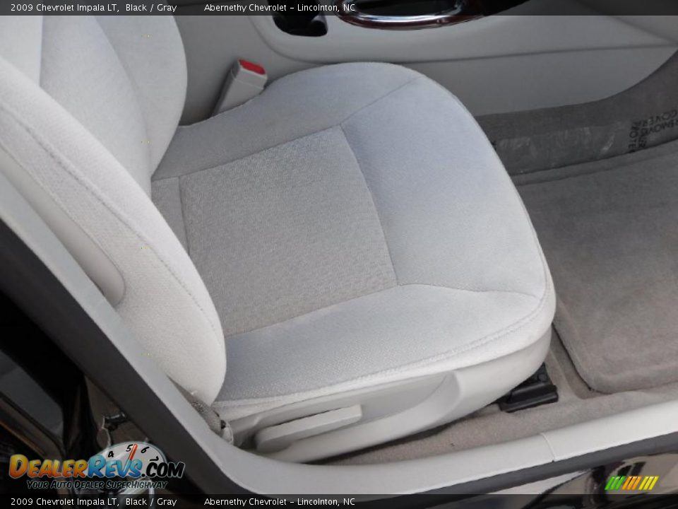 2009 Chevrolet Impala LT Black / Gray Photo #14