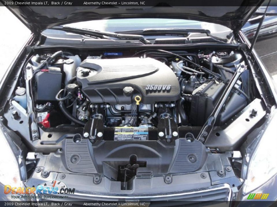 2009 Chevrolet Impala LT Black / Gray Photo #19