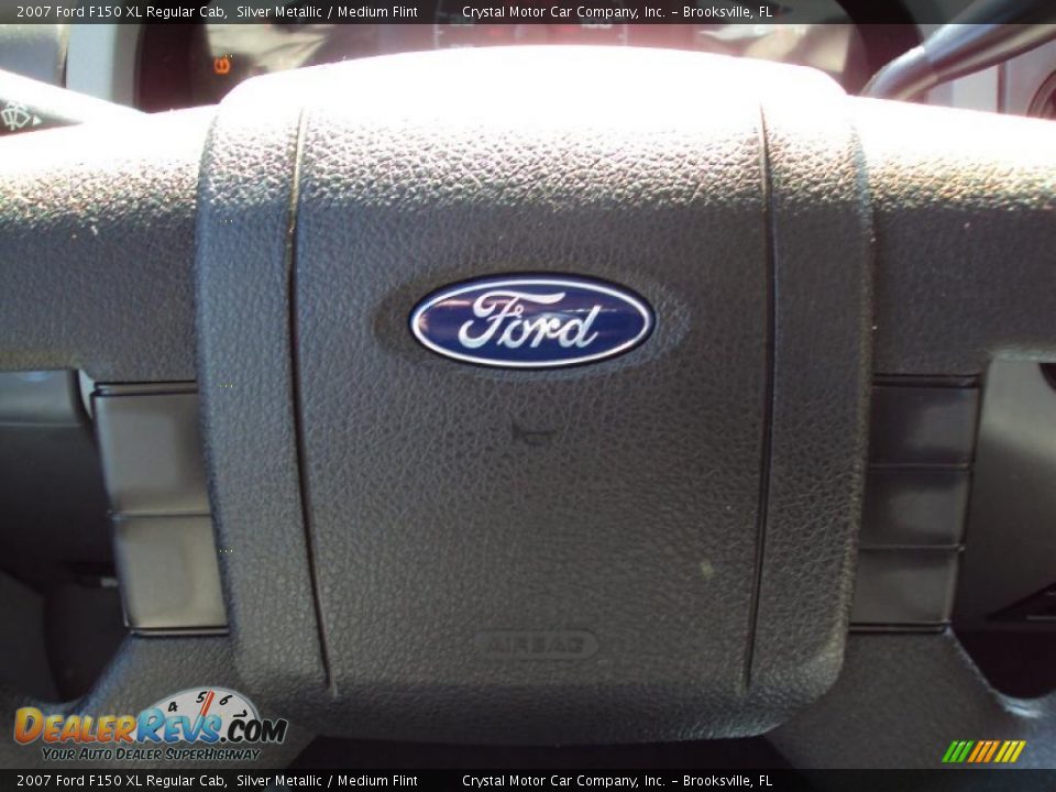 2007 Ford F150 XL Regular Cab Silver Metallic / Medium Flint Photo #20
