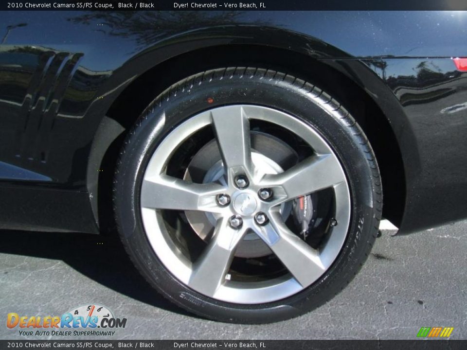 2010 Chevrolet Camaro SS/RS Coupe Black / Black Photo #6