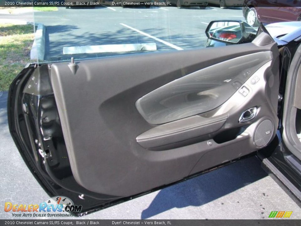 2010 Chevrolet Camaro SS/RS Coupe Black / Black Photo #7