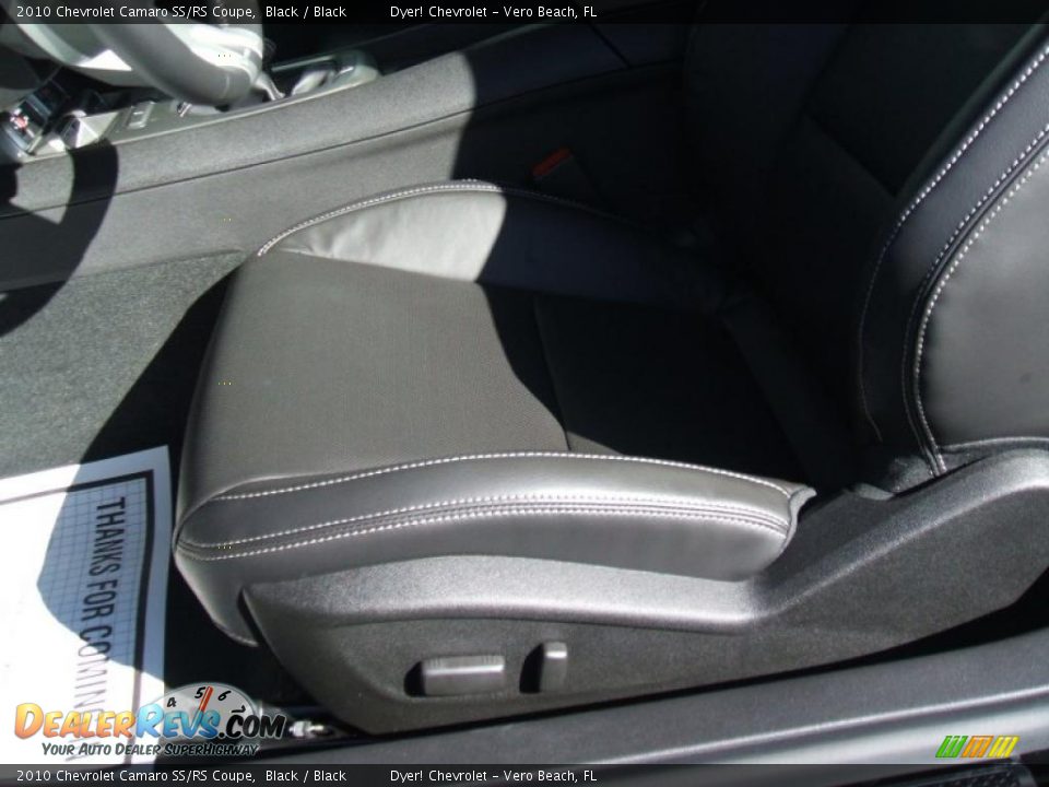 2010 Chevrolet Camaro SS/RS Coupe Black / Black Photo #10