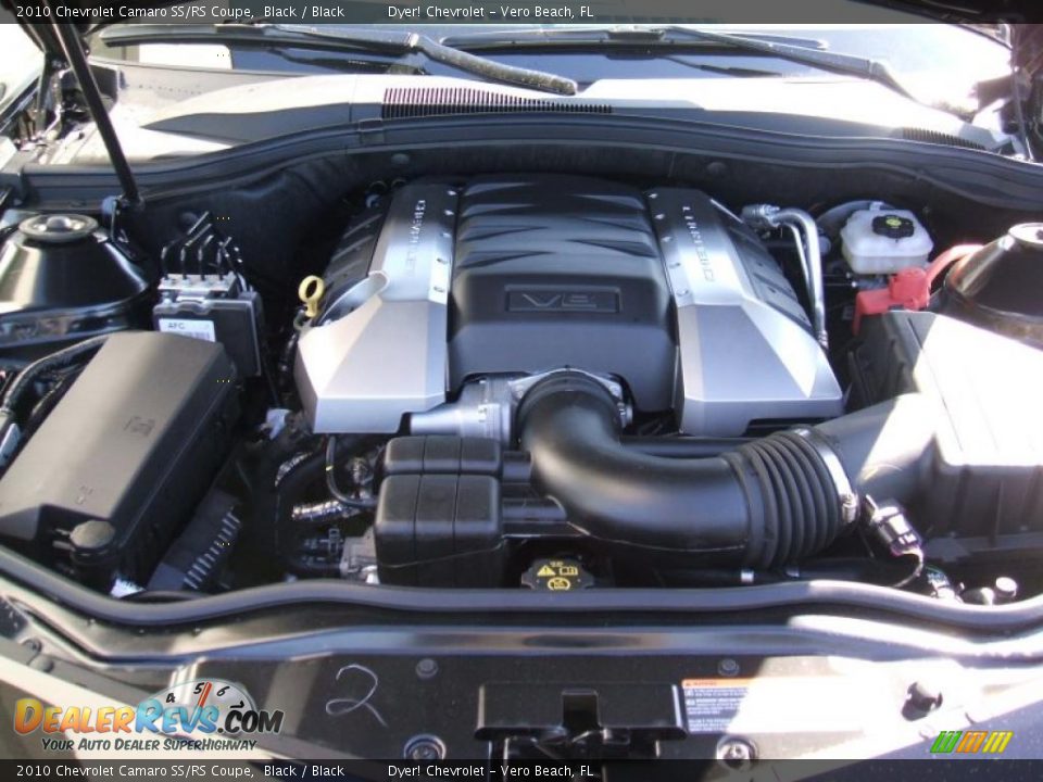 2010 Chevrolet Camaro SS/RS Coupe Black / Black Photo #13