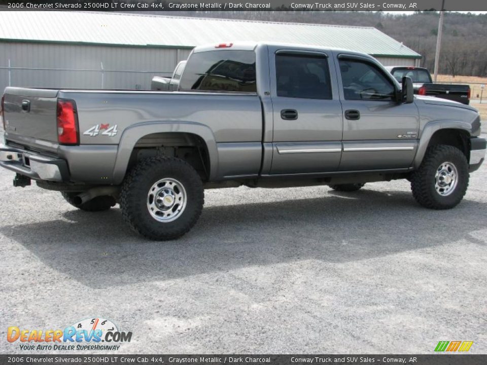 2006 Chevrolet Silverado 2500HD LT Crew Cab 4x4 Graystone Metallic / Dark Charcoal Photo #5