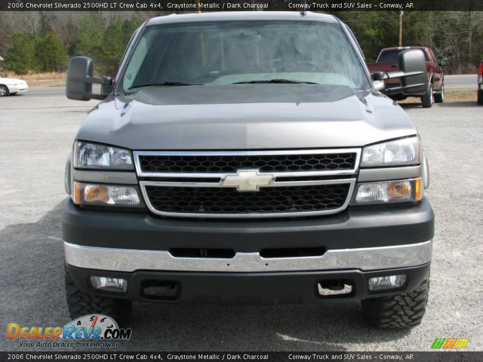 2006 Chevrolet Silverado 2500HD LT Crew Cab 4x4 Graystone Metallic / Dark Charcoal Photo #6