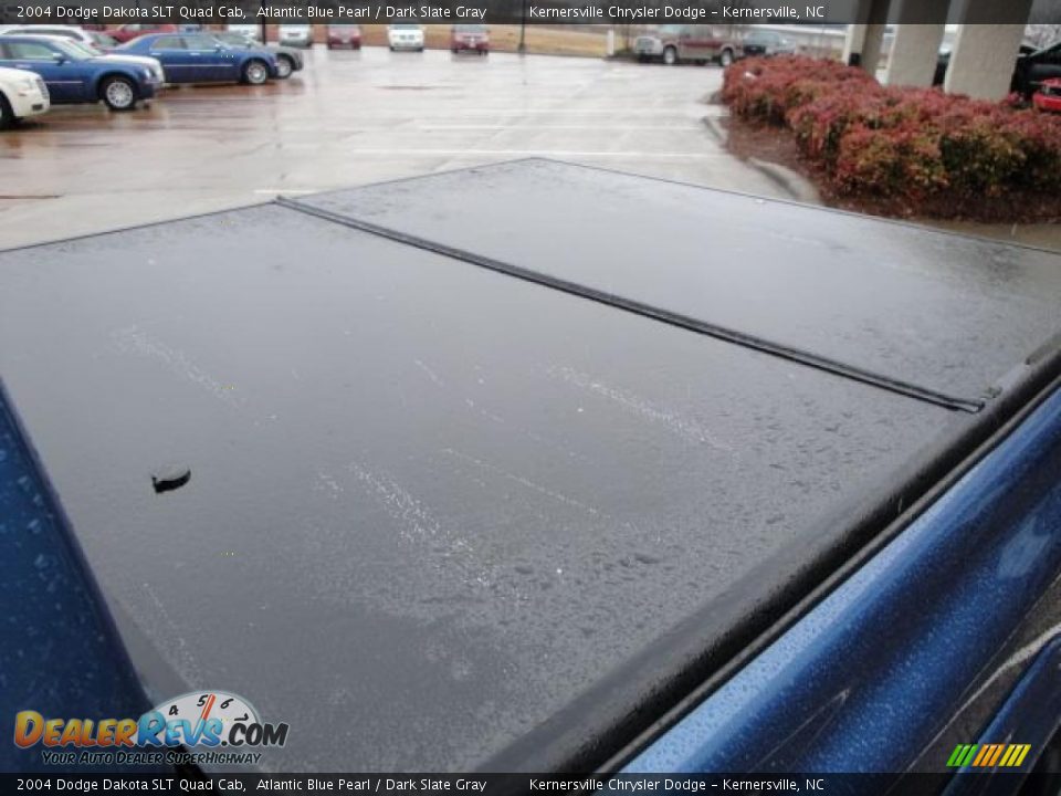 2004 Dodge Dakota SLT Quad Cab Atlantic Blue Pearl / Dark Slate Gray Photo #8
