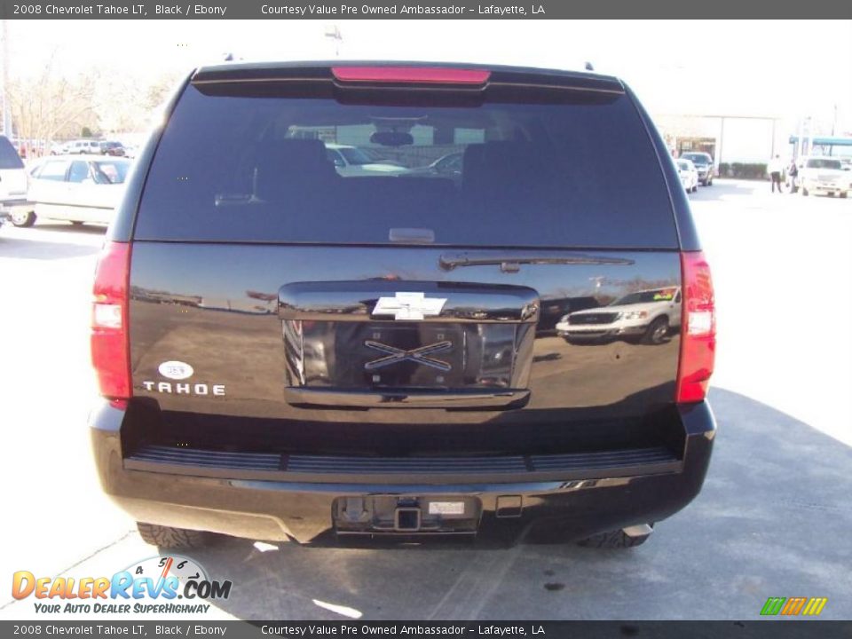 2008 Chevrolet Tahoe LT Black / Ebony Photo #3